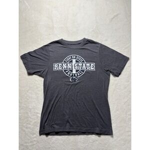 Penn State Football "Fight On State" Nittany Lion Graphic T Shirt Men's Size M